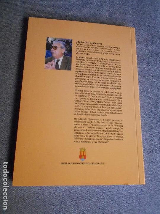 Libros de segunda mano: CRONICA DE VIDAS Y TABERNAS - Foto 4