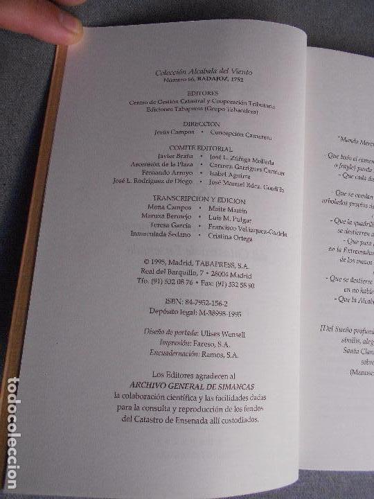 Libros de segunda mano: BADAJOZ 1752 - Foto 3