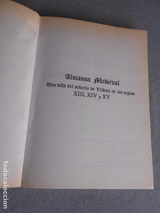 Libros de segunda mano: ALMANSA MEDIEVAL - Foto 3