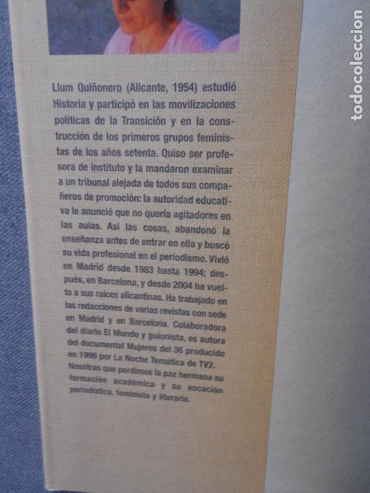 Libros de segunda mano: NOSOTRAS QUE PERDIMOS LA PAZ - Foto 3