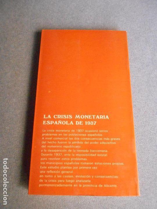 Libros de segunda mano: LA CRISIS MONETARIA ESPA&Ntilde;OLA DE 1937 - Foto 4