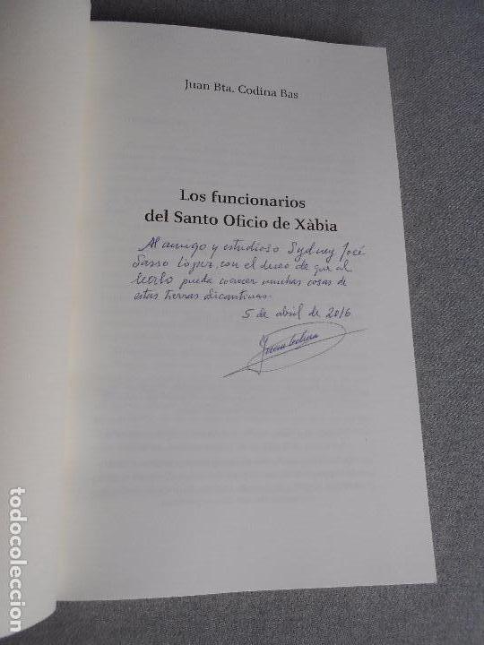 Libros de segunda mano: LOS FUNCIONARIOS DEL SANTO OFICIO DE XABIA - Foto 3