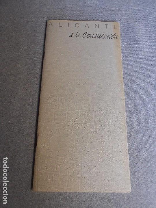 Libros de segunda mano: ALICANTE. HOMENAJE A LA CONSTITUCION - Foto 1