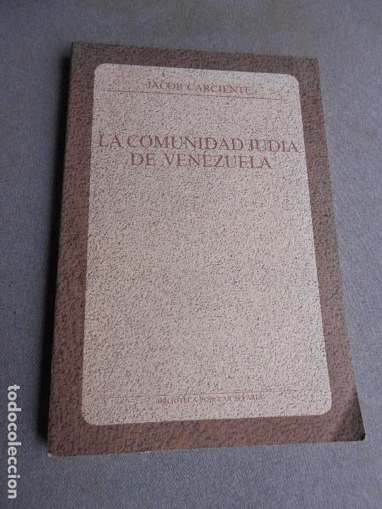 Libros de segunda mano: LA COMUNIDAD JUDIA DE VENEZUELA - Foto 1