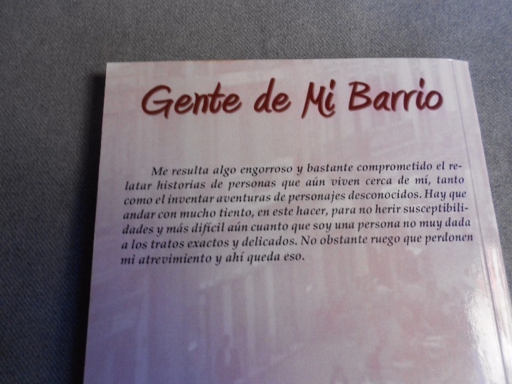 Libros de segunda mano: GENTE DE MI BARRIO - Foto 4