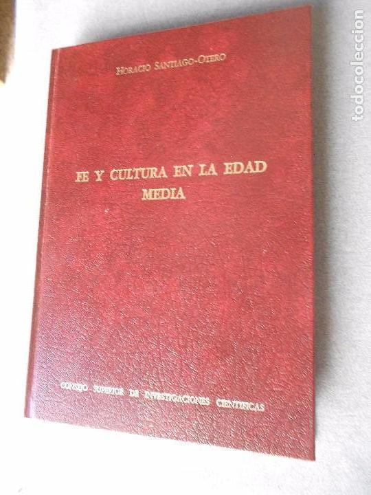 Libros de segunda mano: FE Y CULTURA EN LA EDAD MEDIA - Foto 1