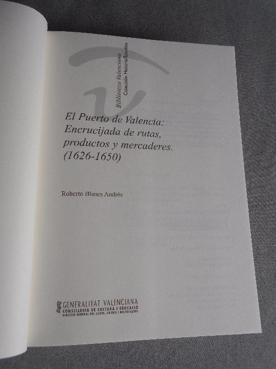 Libros de segunda mano: EL PUERTO DE VALENCIA - Foto 2