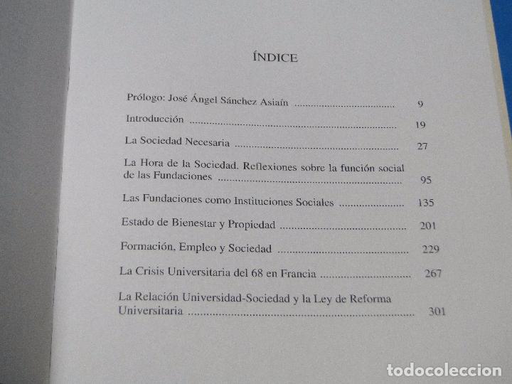 Libros de segunda mano: LA SOCIEDAD NECESARIA. - ANTONIO SAENZ DE MIERA - Foto 2