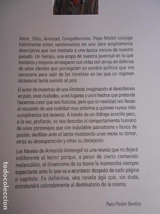 Libros de segunda mano: LOS IDEALES DE ARMANDO ARMENGOL - Foto 5