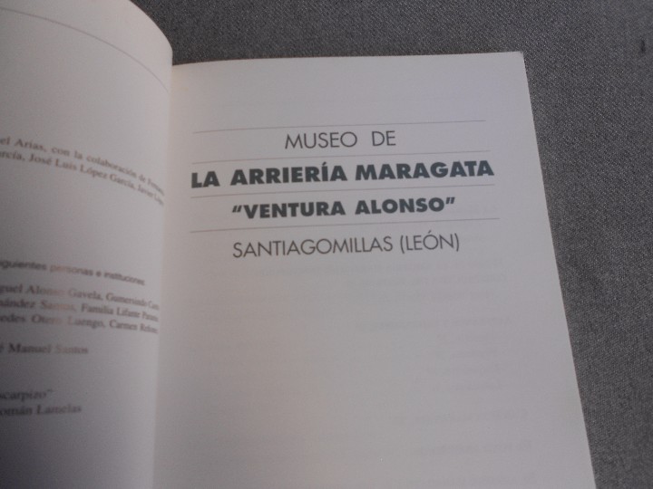 Libros de segunda mano: MUSEO DE LA ARRIERIA MARAGATA - Foto 2
