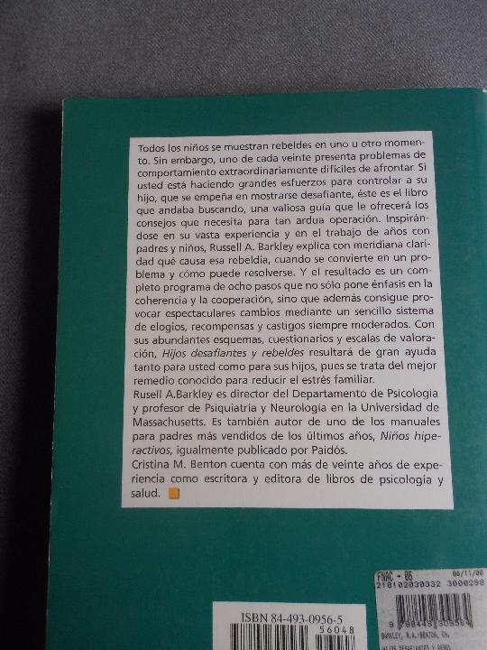 Libros de segunda mano: HIJOS DESAFIANTES Y REBELDES - Foto 5