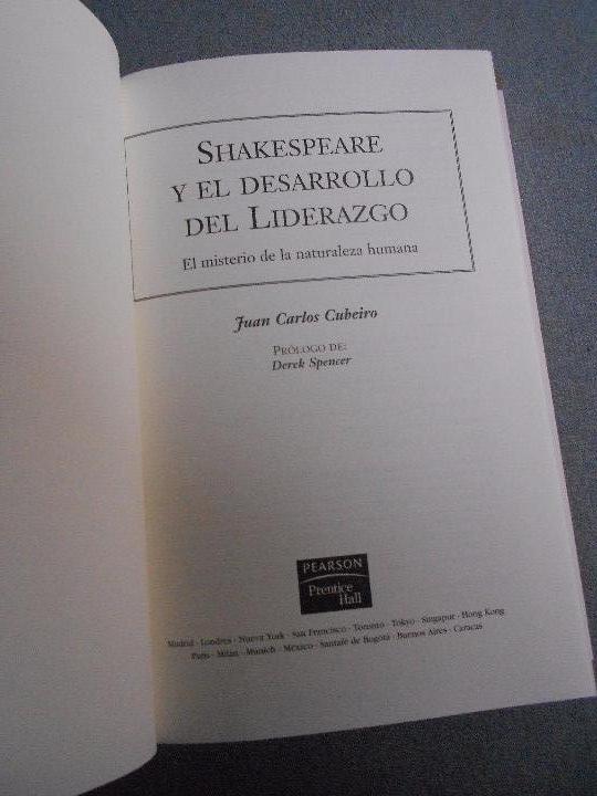 Libros de segunda mano: SHAKESPEARE Y EL DESARROLLO DEL LIDERAZGO - Foto 4