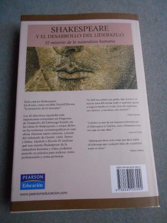 Libros de segunda mano: SHAKESPEARE Y EL DESARROLLO DEL LIDERAZGO - Foto 6