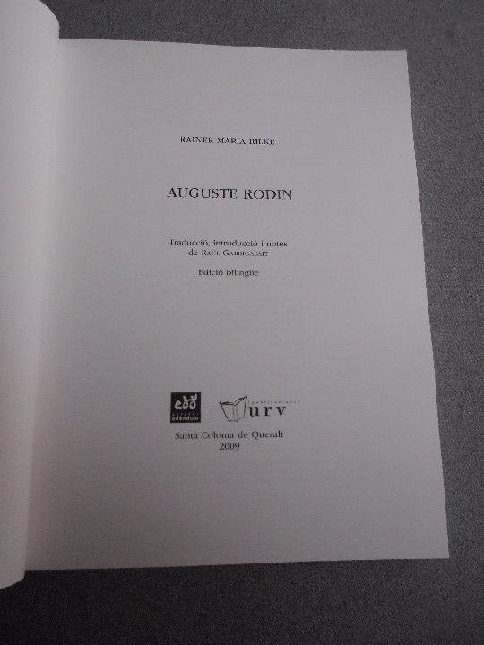 Libros de segunda mano: AUGUST RODIN - Foto 2