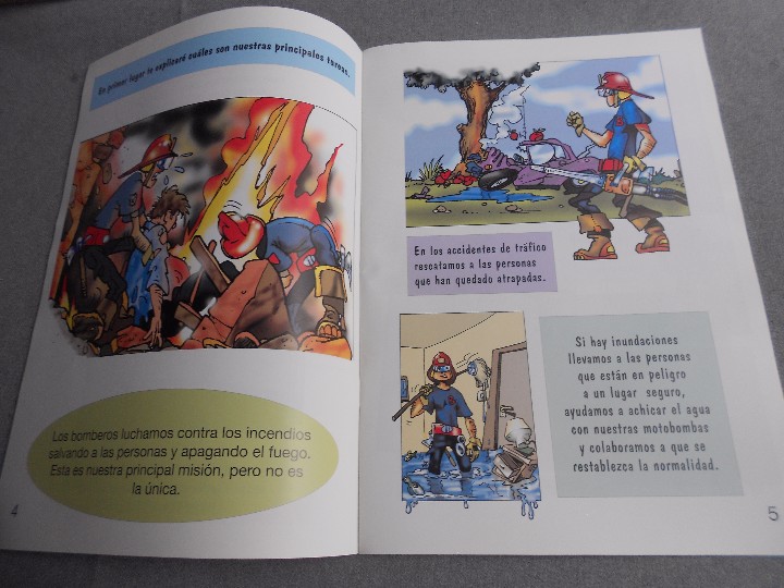 Libros de segunda mano: LOS BOMBEROS NOS AYUDAN - Foto 3