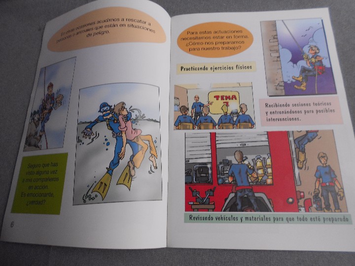 Libros de segunda mano: LOS BOMBEROS NOS AYUDAN - Foto 4