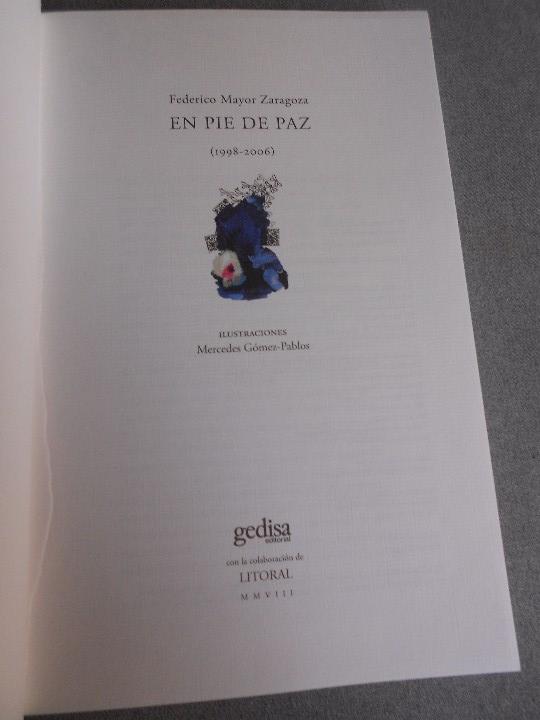 Libros de segunda mano: EN PIE DE PAZ - Foto 2