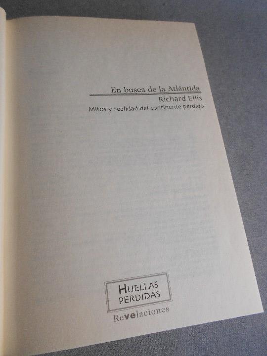 Libros de segunda mano: EN BUSCA DE LA ATLANTIDA - Foto 4