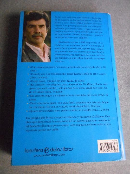 Libros de segunda mano: QUE OCULTAN NUESTROS HIJOS - Foto 5