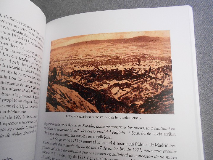 Libros de segunda mano: LES ESCOLES DE LA VILA D&acute;AGRES. - Foto 7