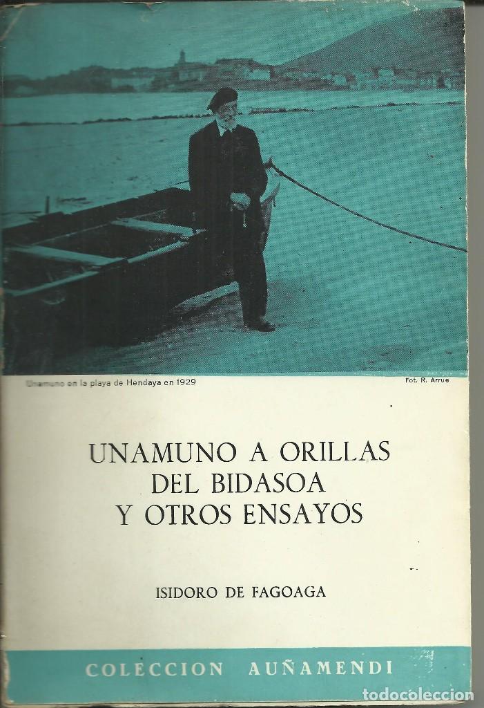 Libros de segunda mano: Unamuno a orillas del Bidasoa - Foto 1