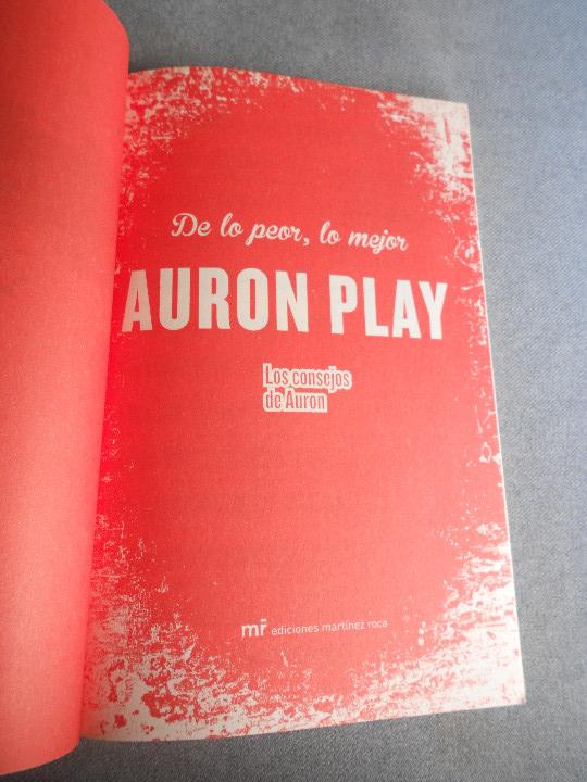 Libros de segunda mano: DE LO PEOR, LO MEJOR. AURON PLAY - Foto 2