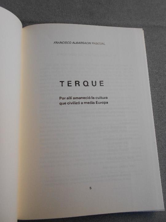 Libros de segunda mano: TERQUE - Foto 4