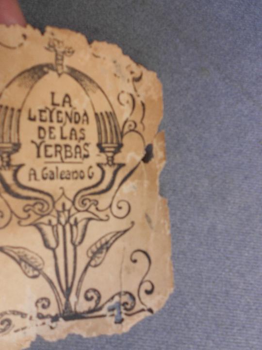 Libros de segunda mano: LA LEYENDA DE LAS YERBAS - Foto 2