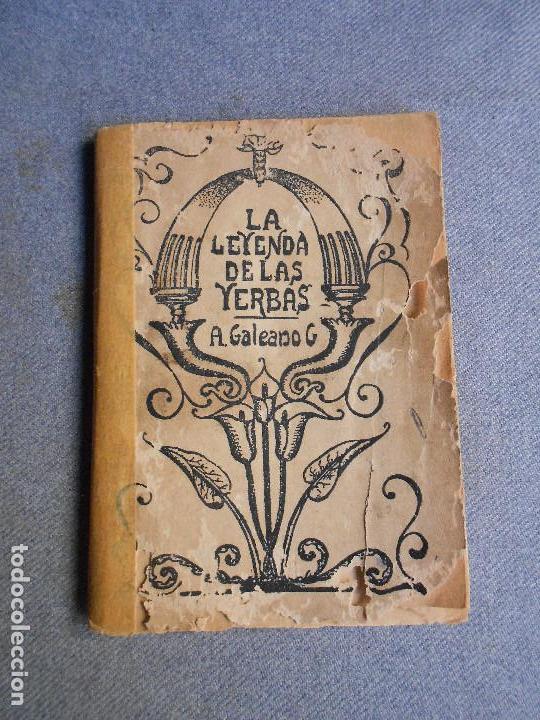 Libros de segunda mano: LA LEYENDA DE LAS YERBAS - Foto 1