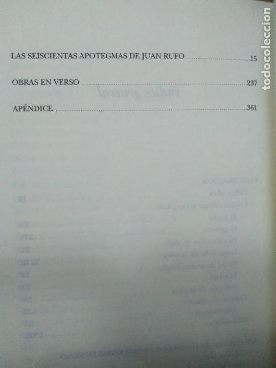 Libros de segunda mano: Apotegmas. Juan Rufo. - Foto 4