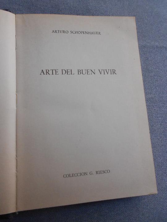 Libros de segunda mano: ARTE DEL BUEN VIVIR - Foto 2