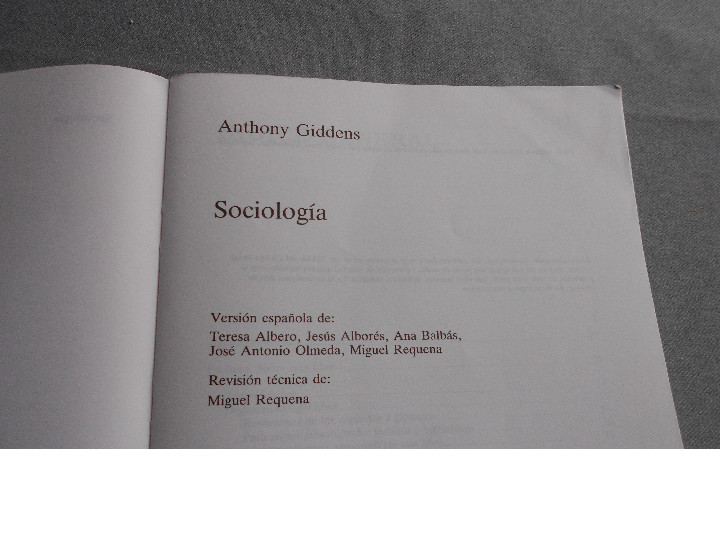 Libros de segunda mano: SOCIOLOGIA - Foto 3