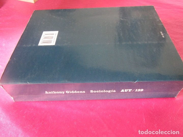 Libros de segunda mano: SOCIOLOGIA ANTHONY GIDDENS ALIANZA E6 - Foto 8