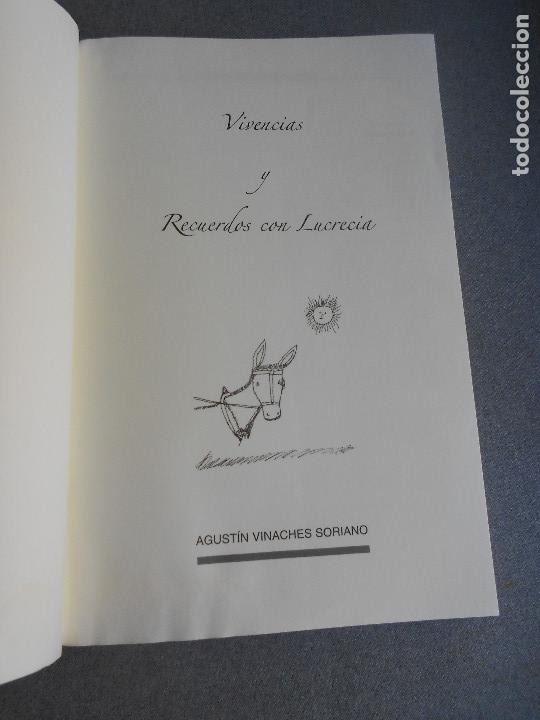 Libros de segunda mano: VIVENCIAS Y RECUERDOS CON LUCRECIA - Foto 4