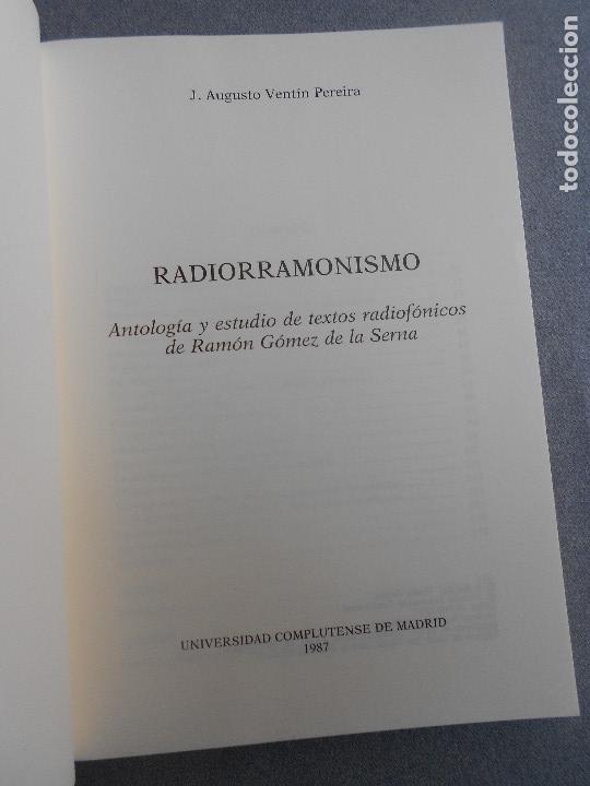 Libros de segunda mano: RADIORRAMONISMO - Foto 2