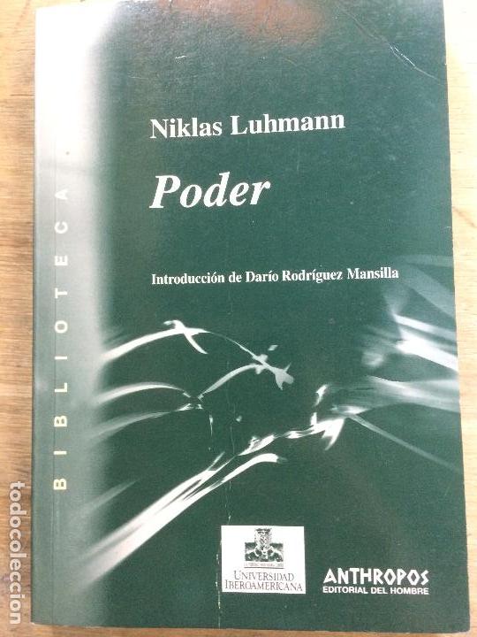 Libros de segunda mano: PODER. NIKLAS LUHMANN. - Foto 1