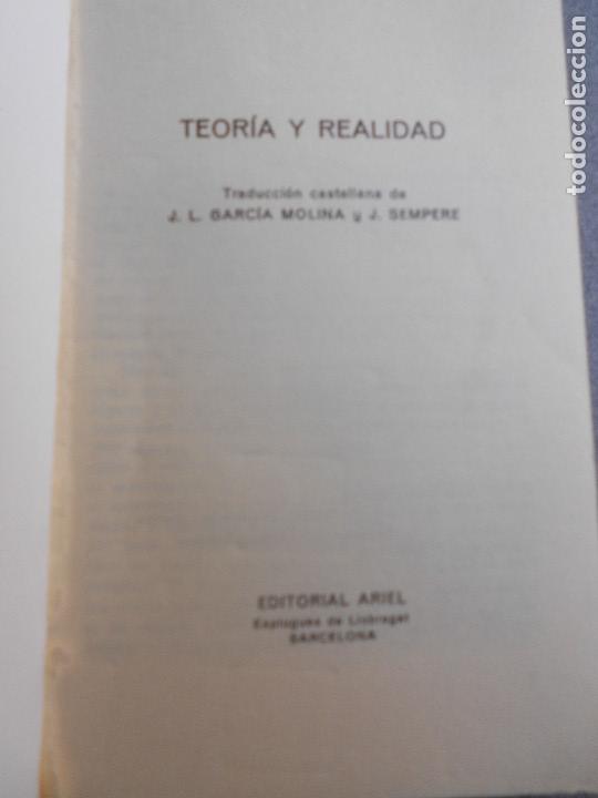 Libros de segunda mano: TEORIA Y REALIDAD - Foto 2