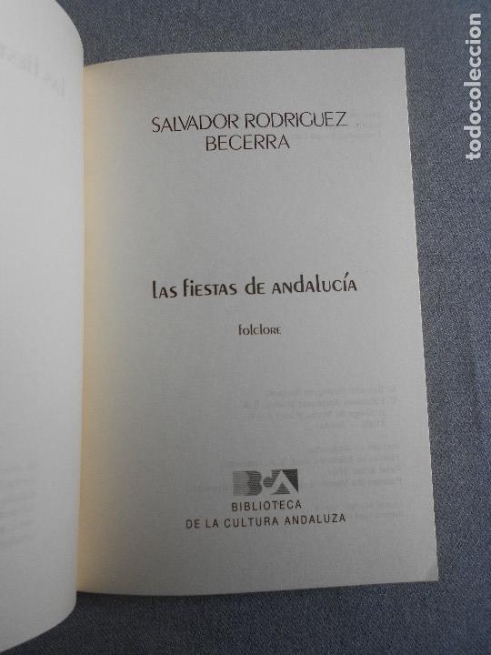 Libros de segunda mano: LAS FIESTAS DE ANDALUCIA - Foto 2