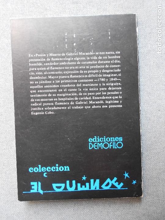 Libros de segunda mano: PASION Y MUERTE DE GABRIEL MACONDE - Foto 4