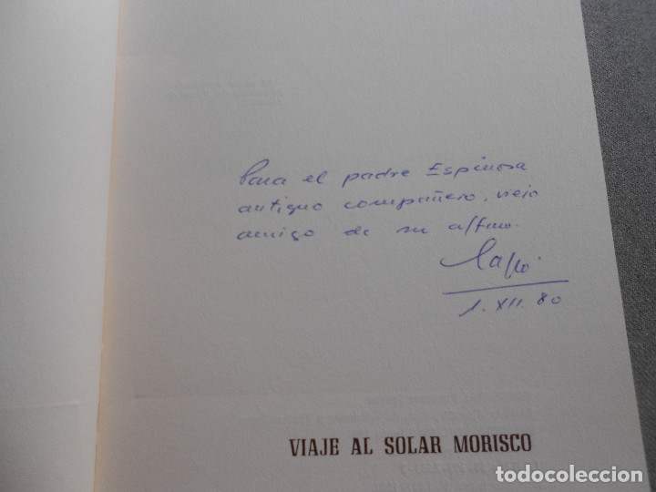 Libros de segunda mano: VIAJE AL SOLAR MORISCO - Foto 2