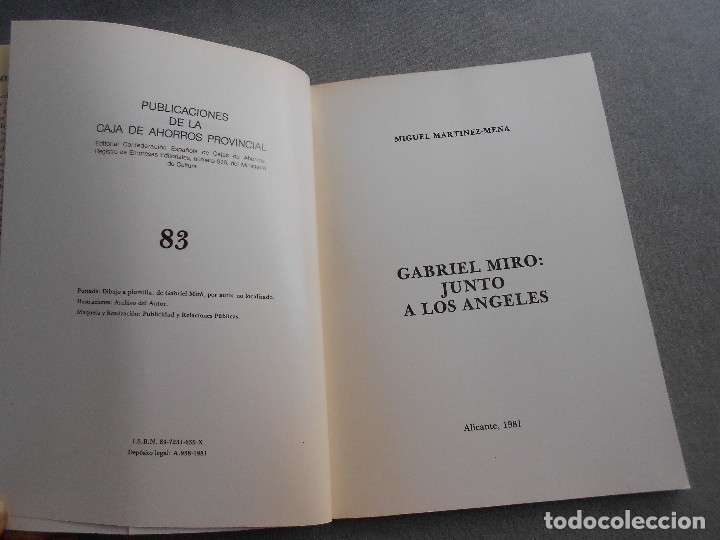 Libros de segunda mano: GABRIEL MIRO. JUNTO A LOS ANGELES - Foto 2