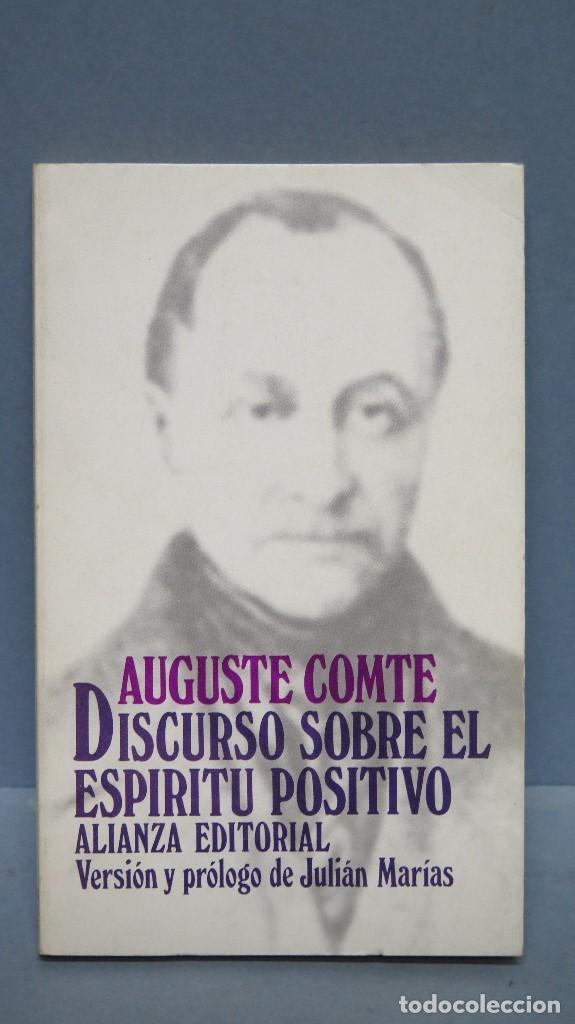 Libros de segunda mano: Discurso sobre el esp&iacute;ritu positivo. AUGUSTE COMTE - Foto 1