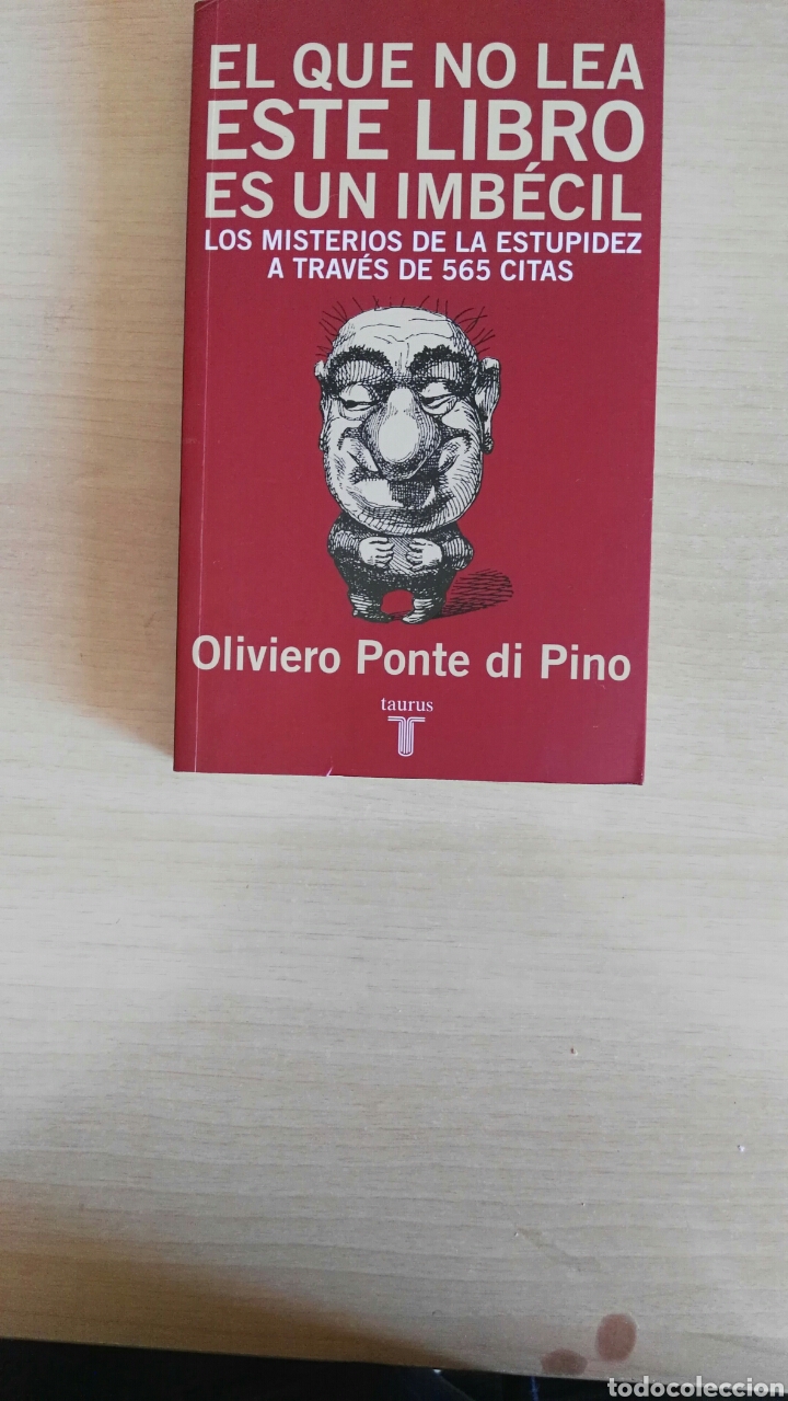 Libros de segunda mano: El que no lea este libro es un imb&eacute;cil - Foto 1