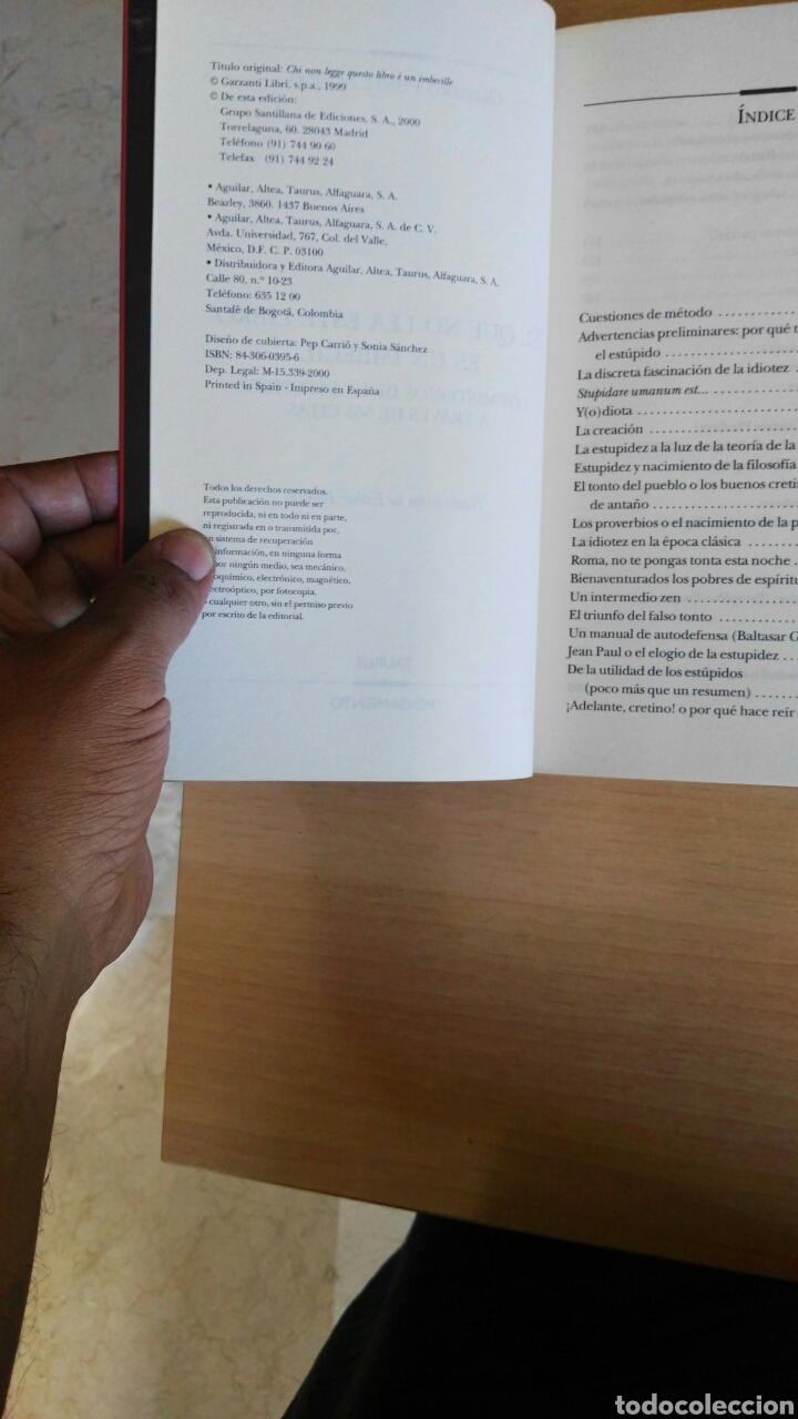 Libros de segunda mano: El que no lea este libro es un imb&eacute;cil - Foto 5