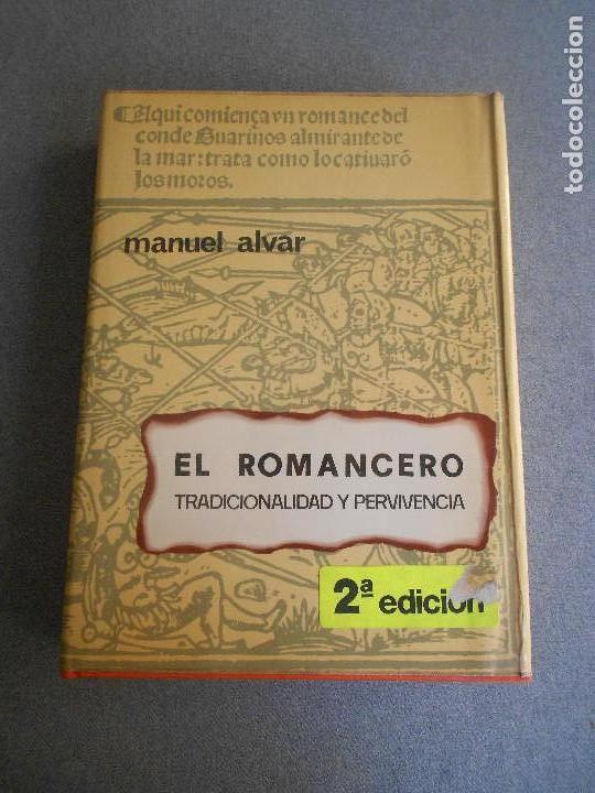 Libros de segunda mano: EL ROMANCERO, TRADICIONALIDAD Y PERVIVENCIA. - Foto 1