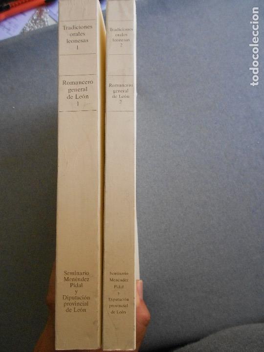 Libros de segunda mano: ROMANCERO GENERAL DE LEON. DOS TOMOS - Foto 2