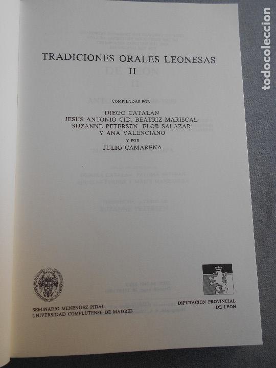Libros de segunda mano: ROMANCERO GENERAL DE LEON. DOS TOMOS - Foto 6