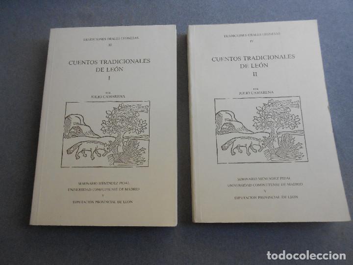 Libros de segunda mano: CUENTOS TRADICIONALES DE LEON. DOS TOMOS - Foto 1