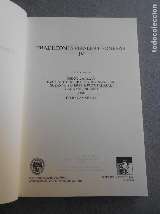 Libros de segunda mano: CUENTOS TRADICIONALES DE LEON. DOS TOMOS - Foto 5