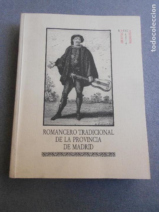 Libros de segunda mano: ROMANCERO TRADICIONAL DE LA PROVINCIA DE MADRID - Foto 1